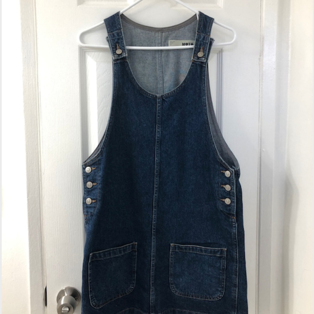 Denim Overall Dress